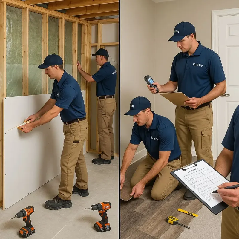 Repairs and Reconstruction process in Mullica Hill, NJ