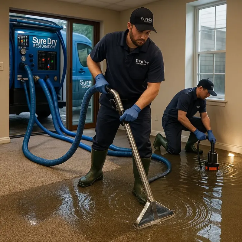 Water Extraction and Removal process in Mullica Hill, NJ